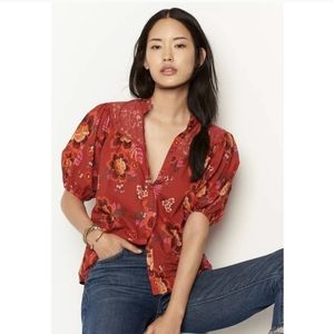 Farm Rio Giustina Lace Blouse